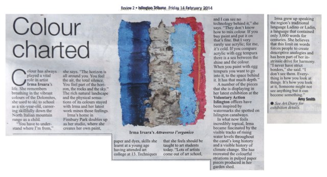 colour charted Islington Tribune sml