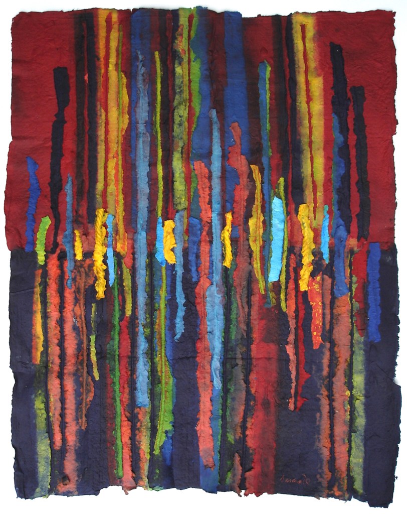 Esperienze di colore 110 x 89cm 2009